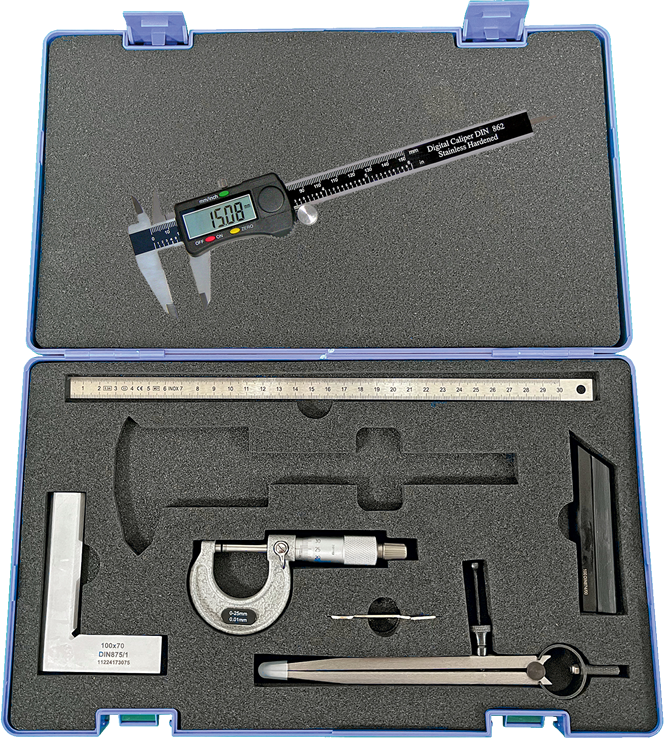 Messzeug-Satz, 6-teilig Messzeug-Satz, 6-teilig