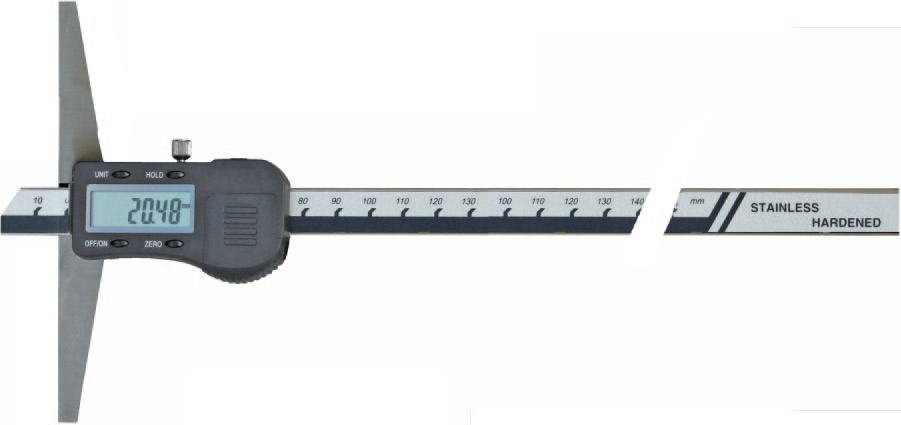 Digital-Tiefen-Messschieber 300 x 100 mm DIN 862 Digital-Tiefen-Messschieber 300 x 100 mm DIN 862