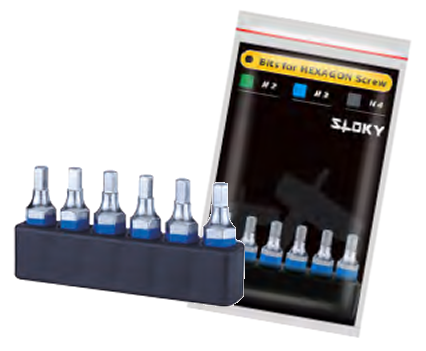 Sloky SECHSKANT Bits 25 mm (6 Stck.)