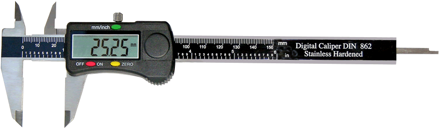 Digital-Messschieber DIN 862 Messbereich 0 - 150 mm Digital-Messschieber DIN 862 Messbereich 0 - 150 mm