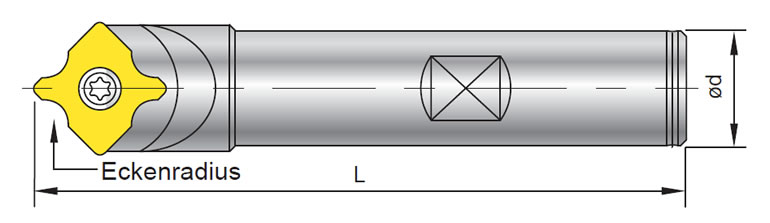 99616-22 Nine NC Anbohrer Halter